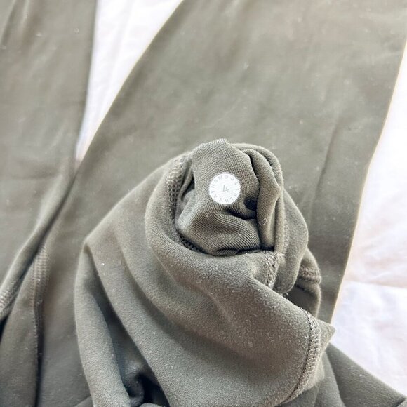 Lululemon Align Super High Rise Pant 28” Dark Olive Green Tights Women’s Size 4 - Picture 4 of 5